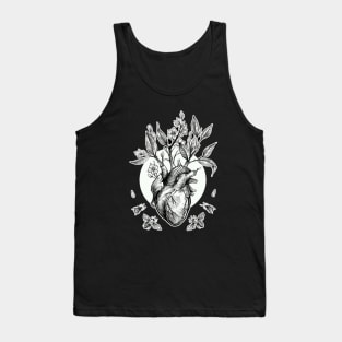 Flower heart Tank Top